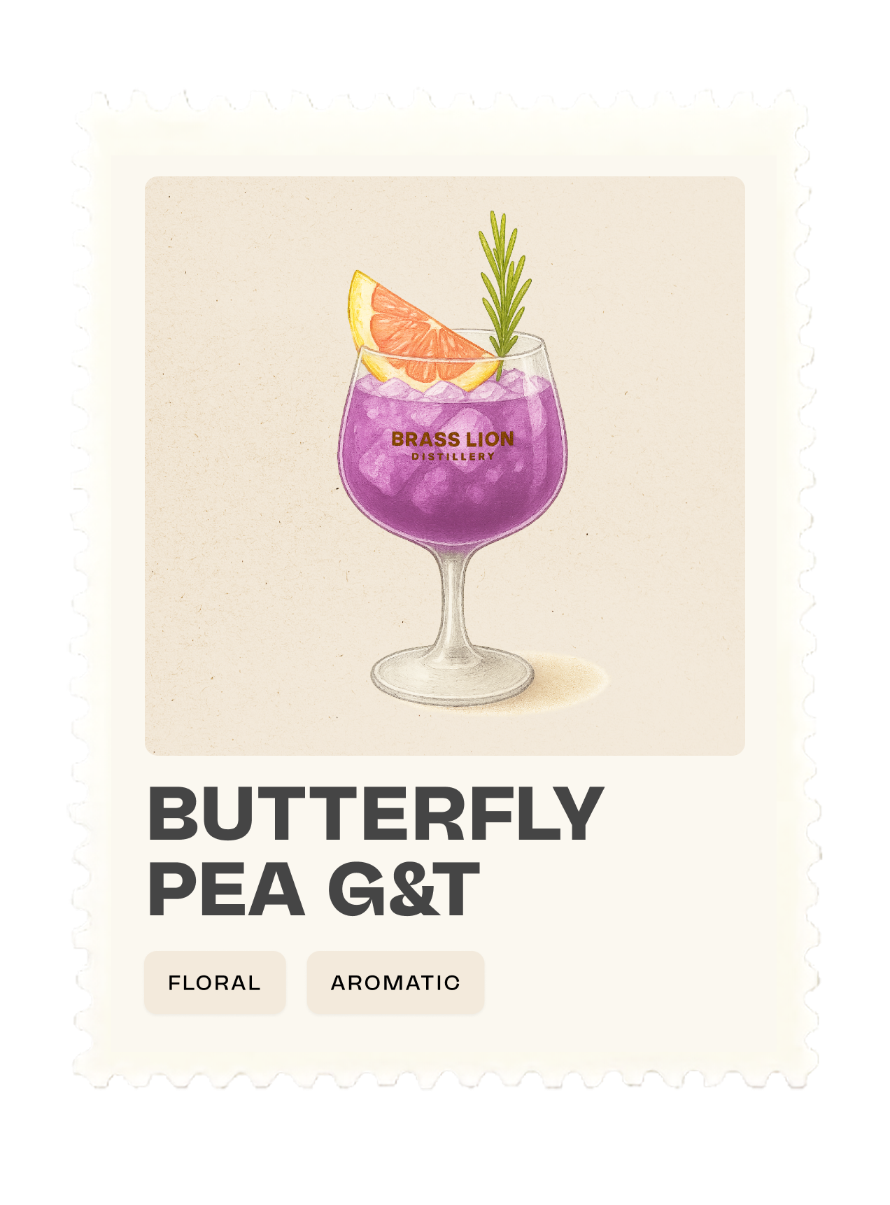 Butterfly Pea Gin & Tonic