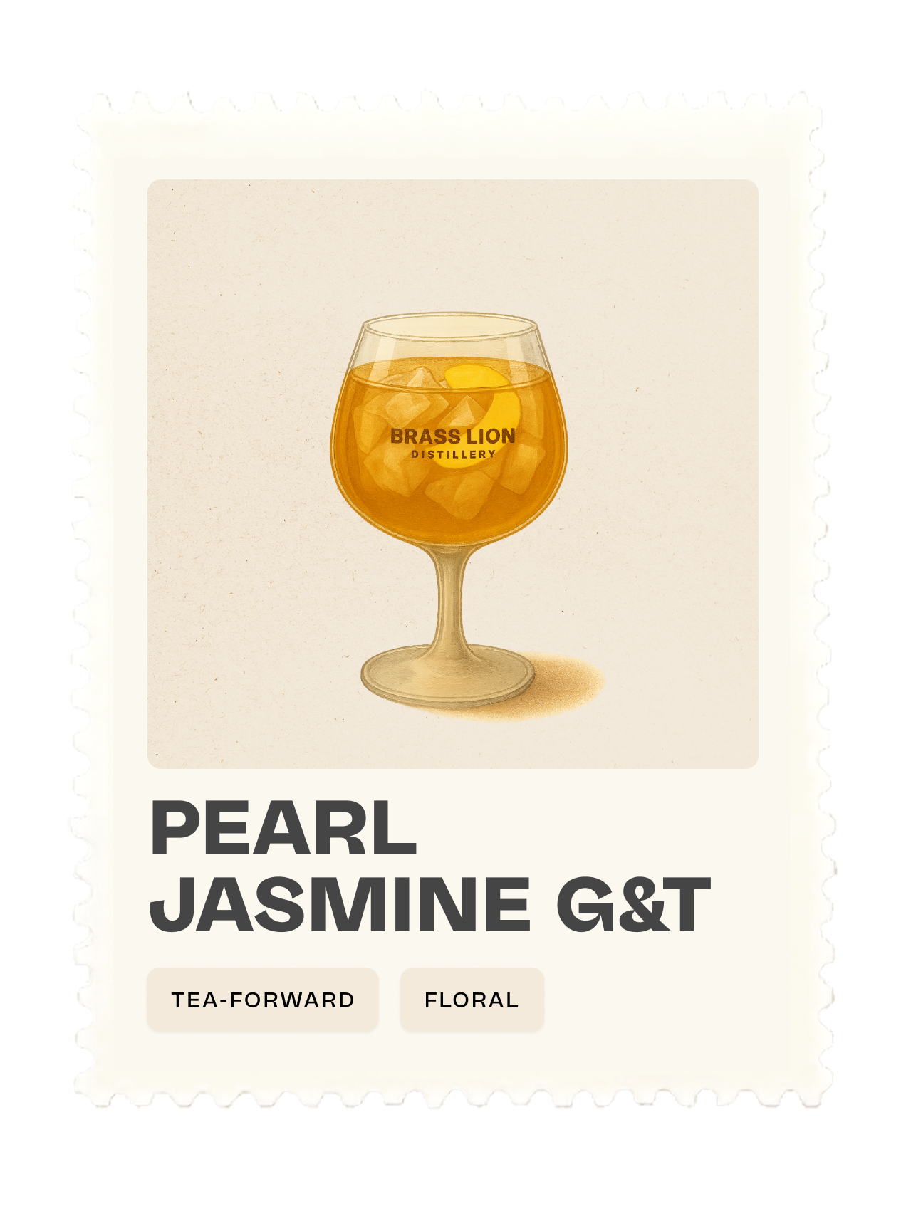 Pearl Jasmine Gin & Tonic